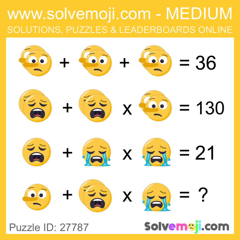 Solvemoji - Emoji Math Puzzles & Games
